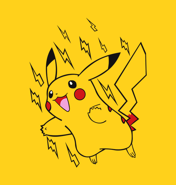 Camiseta Pikachu