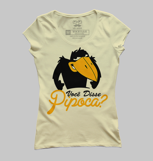 Camiseta Pipoca