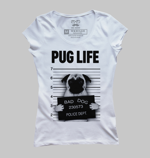 Camiseta Pug Life