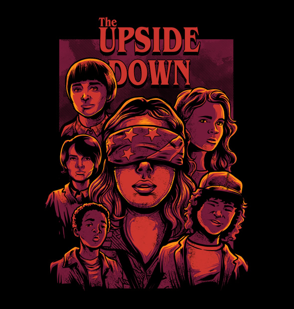 Camiseta The upside down