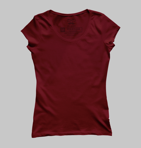 Camiseta Básica Vinho