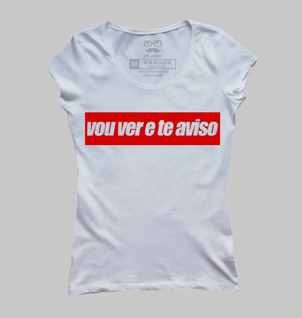 Camiseta Vou ver
