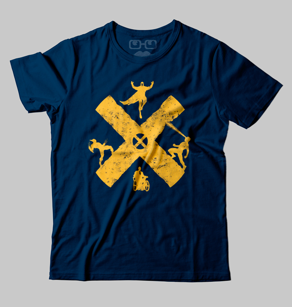Camiseta X-Men Blue