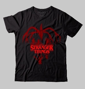 Camiseta com estampa demongorgam