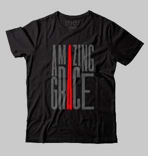 Camiseta com estampa amazing